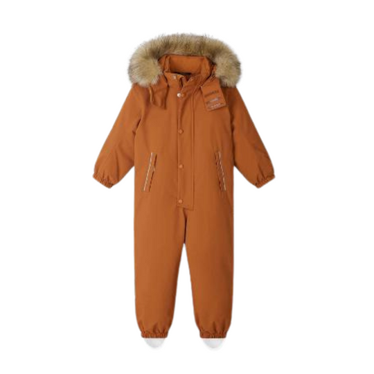 Reimatec Insulated Winter Overall, Stavanger in Cinnamon Brown
