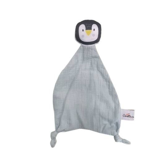Lovey Blanket: Penguin Ice Blue