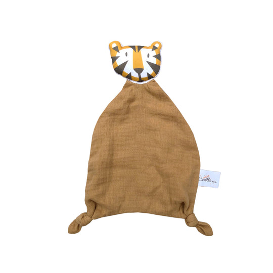 Lovey Blanket: Tiger Caramel