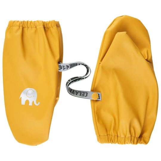 Unlined Waterproof Over Mittens: Goldenrod