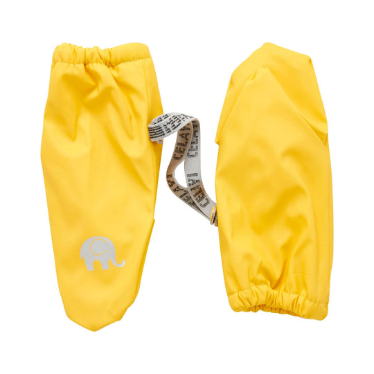 Fleece Lined Waterproof Over Mittens: Yellow