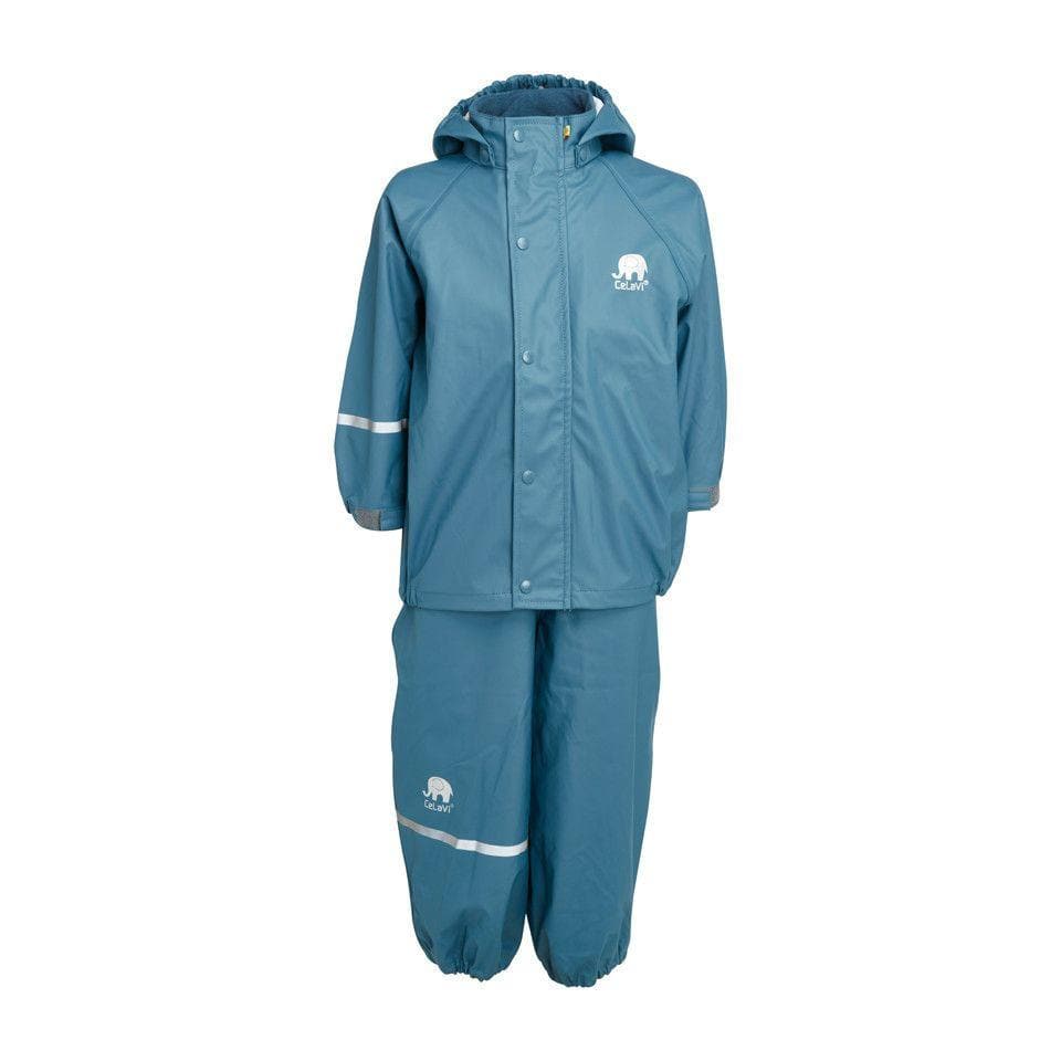 Classic Rain Gear Set Ice Blue Biddle and Bop