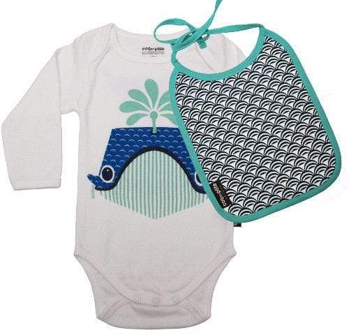 Save Our Species Infant Bodysuit and Bib Gift Set Clothing  at Biddle and Bop
