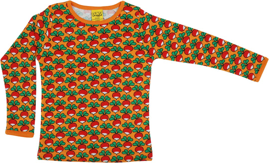 Long Sleeve Top: Radish Cheddar