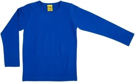 Organic Cotton Long Sleeve Top, Blue
