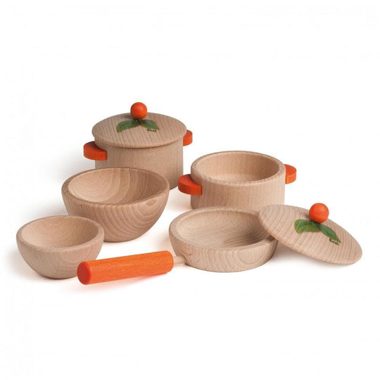 Wooden Cooking Set, Natural