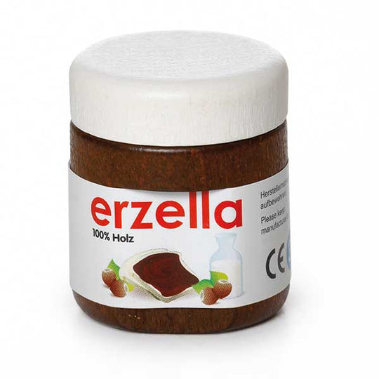 Wooden Play Food: Chocolate Hazelnut Spread Erzella