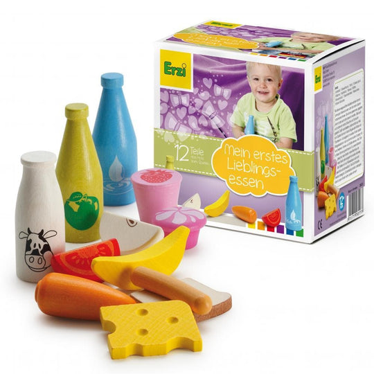 Wooden Play Food Set: My First Foods
