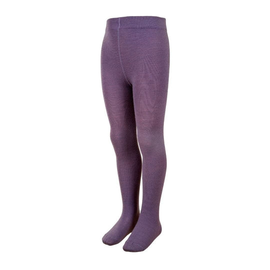Merino Wool Tights: Lilac