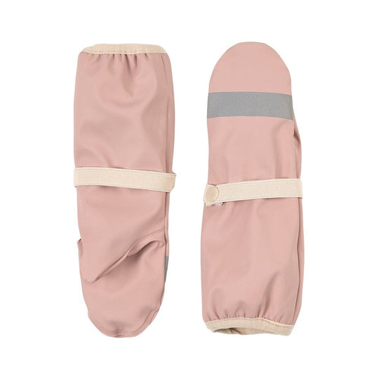 Vilnius Recycled Rain Mittens: Woody Rose