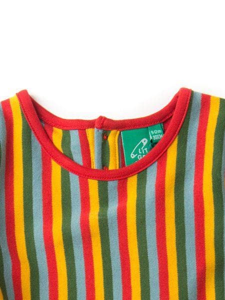 Rainbow Stripes Forever Dress Clothing  at Biddle and Bop