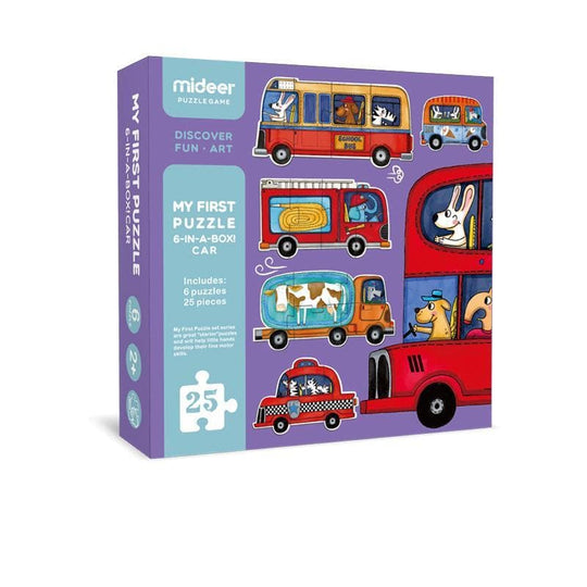 My First Puzzle: Set of 6 Vehicle Puzzles