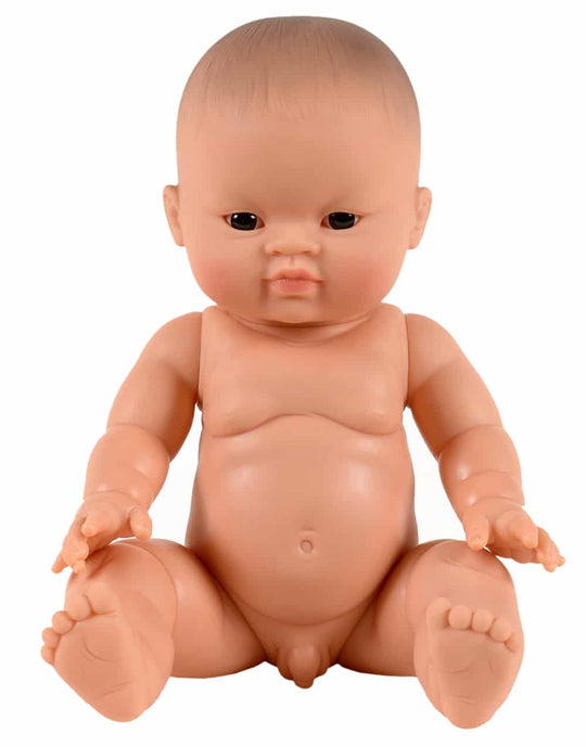 Minikane Baby Doll - Boy from Asia, with Dark Eyes