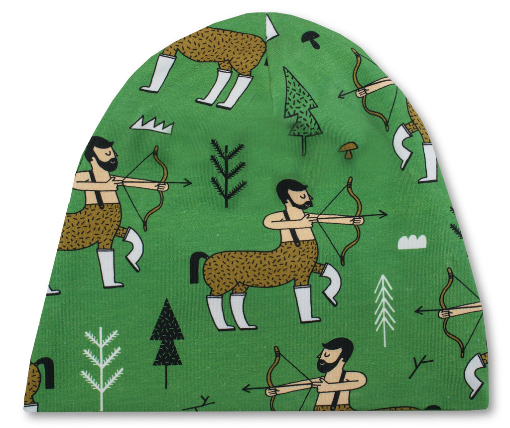 Organic Beanie Hat: Enchanted Forest Clothing  at Biddle and Bop