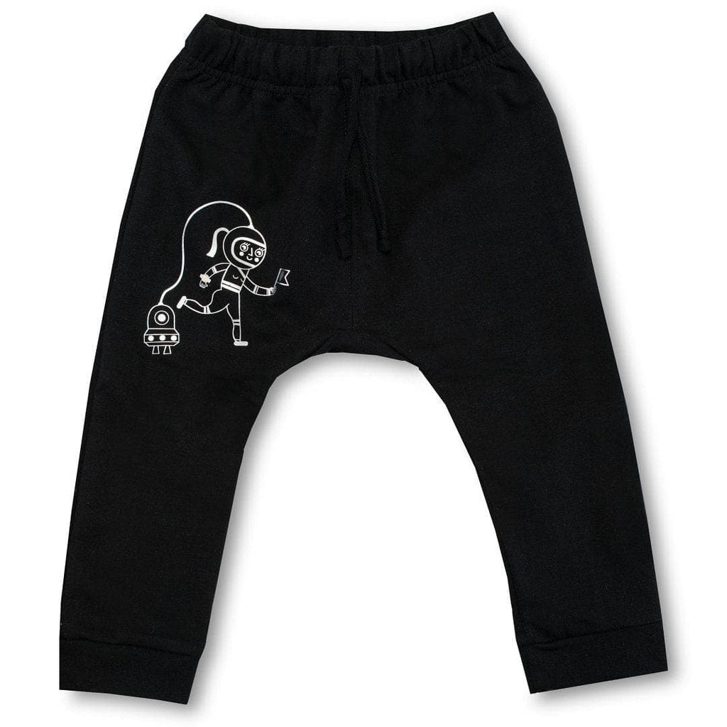 Space Explorers Organic Baggy Pant Clothing  at Biddle and Bop