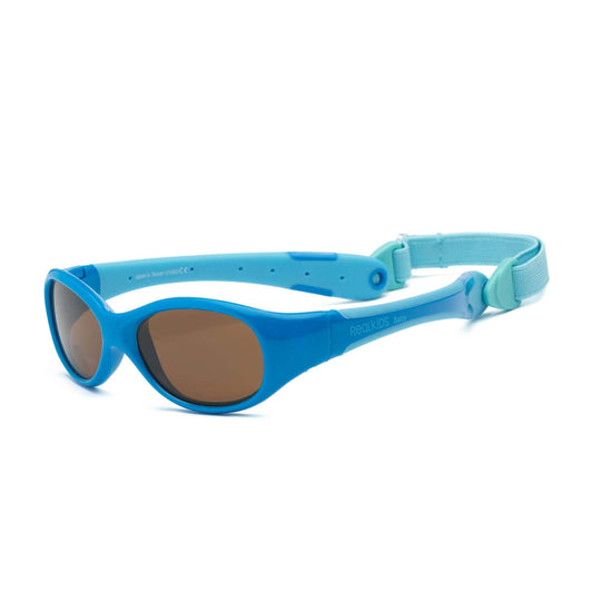 Explorer Sunglasses: Blue/Light Blue  (Unbreakable, 100% UVA UVB Protection)