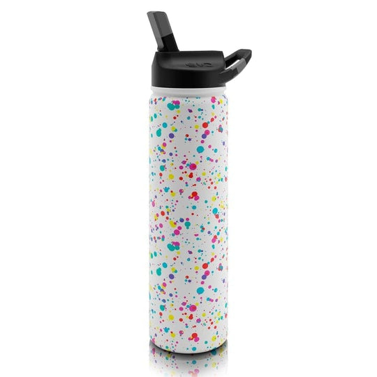 SIC Stainless Water Bottle: 27oz in Splatter Paint