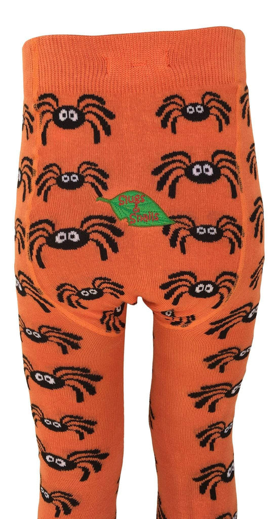 Slugs and Snails Tights: Ivor Spider Tights  at Biddle and Bop