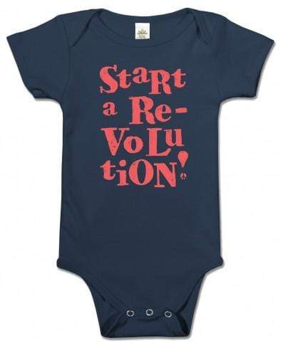 Revolution Organic Baby Bodysuit Clothing  at Biddle and Bop