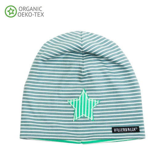 Beanie Hat Stripe Rock / Pear