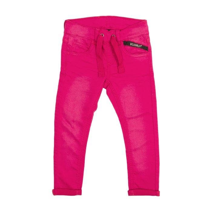 Slim Fit Sweat Twill Pants: Cranberry Pants  at Biddle and Bop
