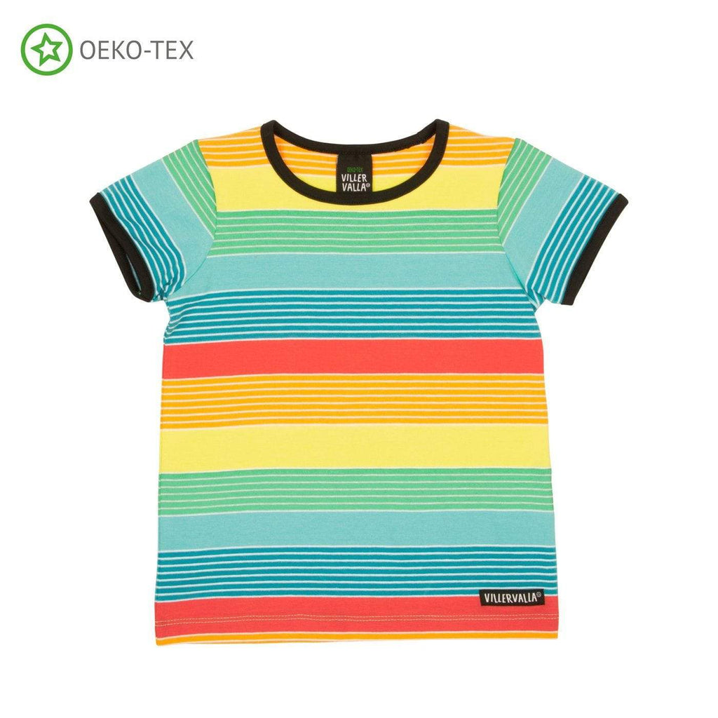 Short Sleeve Tee: Sparrow Stripe Clothing  at Biddle and Bop