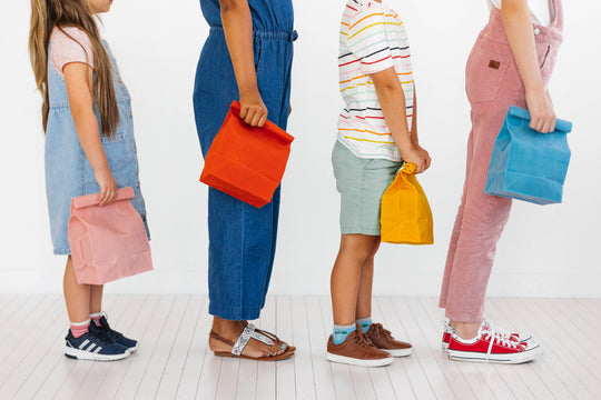 Eco-Friendly Waxed Cotton Lunch Bag
