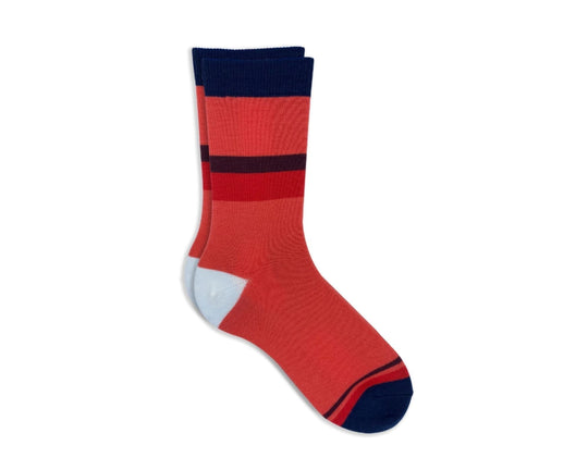 Merino Wool Children's Socks: Red