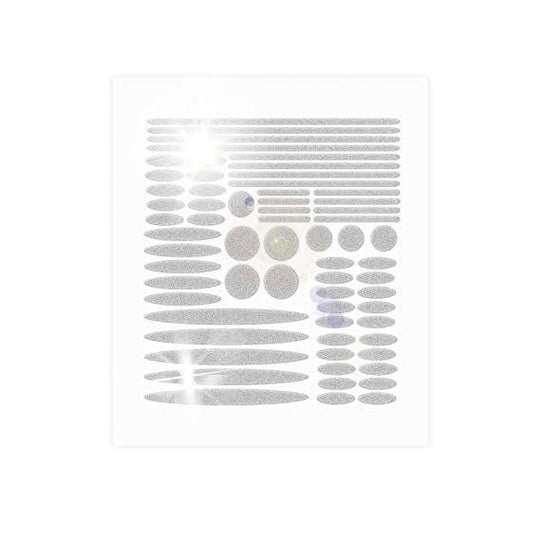 Reflective Clothing Decals: Ovals