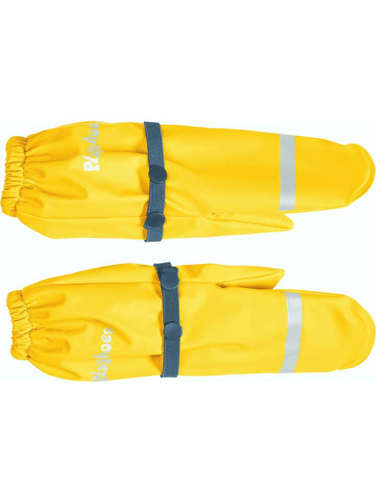Playshoes Rain Mittens: Yellow