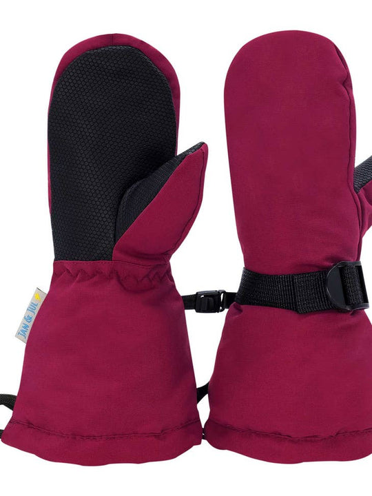 Toasty-Dry Waterproof Snow Mitten: Wildberry
