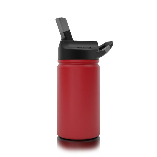 SIC Stainless Water Bottle: 12oz in Matte Gameday Red