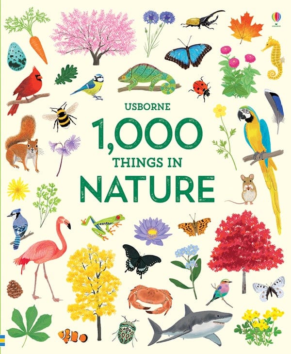 1000 Things in Nature - Biddle and Bop-Books-Usborne Books