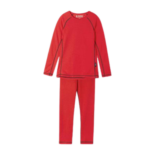 Kids Thermal Base Layer Set Lani Tomato Red