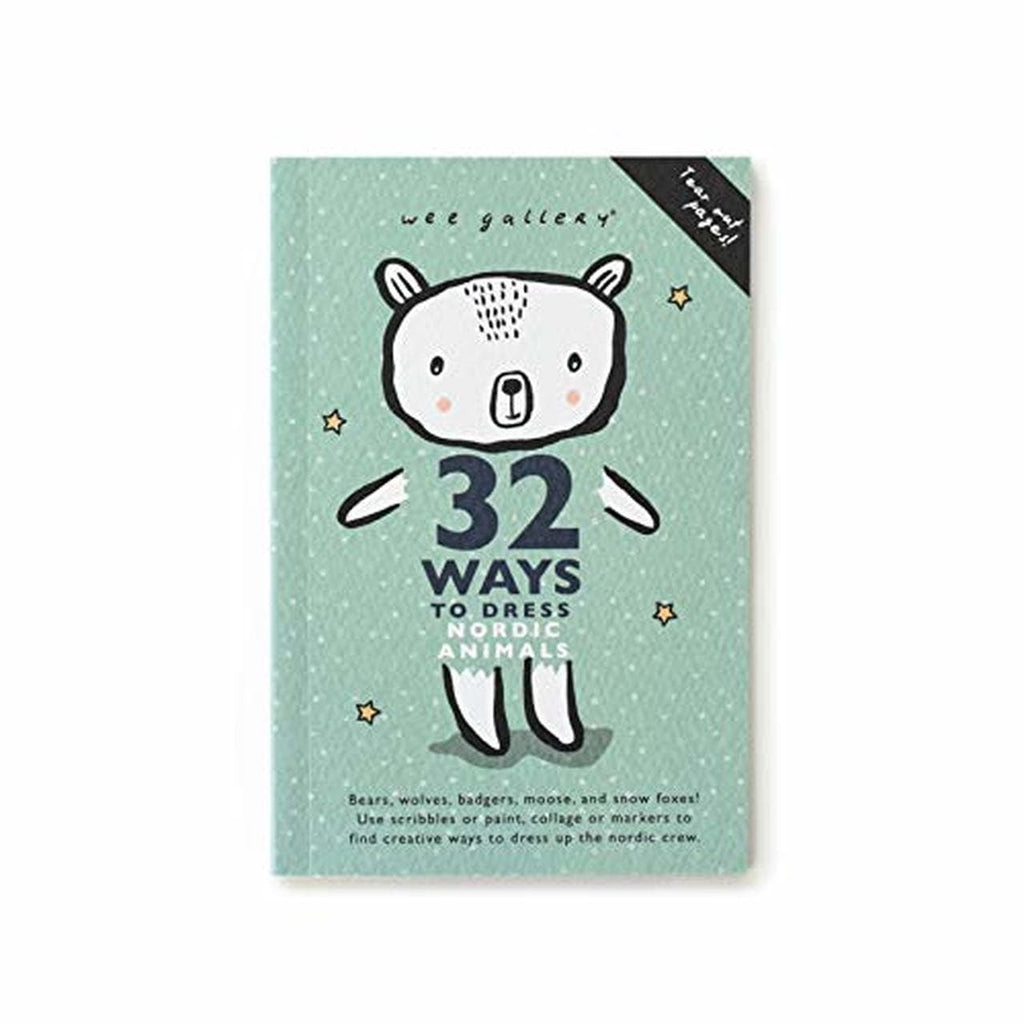 32 Ways to Dress Nordic Animals Activity Book - Biddle and Bop-Activity Books-Wee Gallery