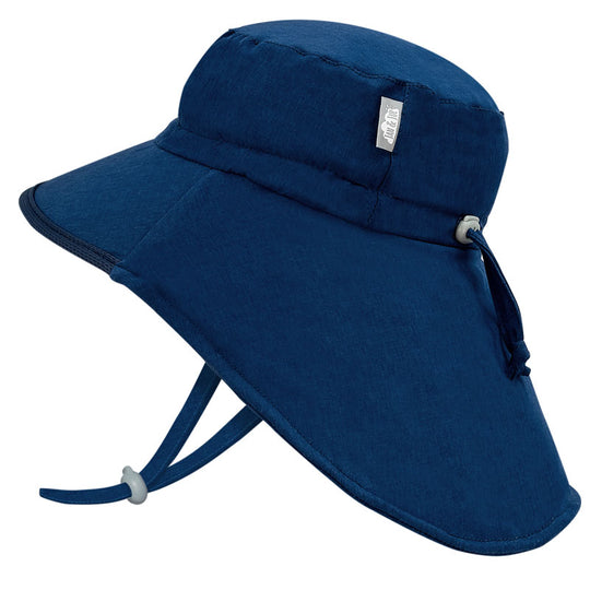 Aqua-Dry Adventure Sun Hat: Navy with Navy Trim