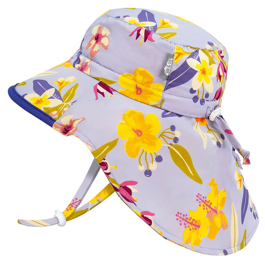 Aqua-Dry Adventure Sun Hat: Tropical Bloom