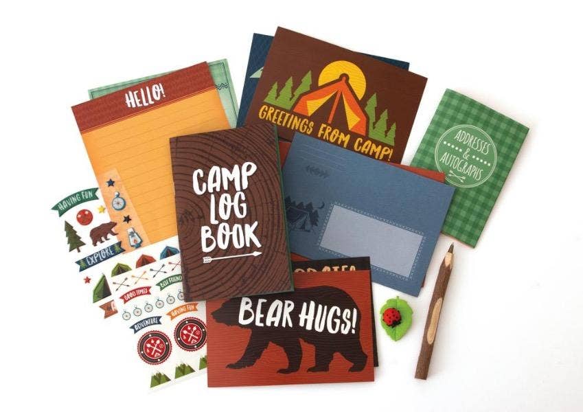 Adventures at Camp - Camp Stationery Set - Biddle and Bop-Stationary-Paper House Productions
