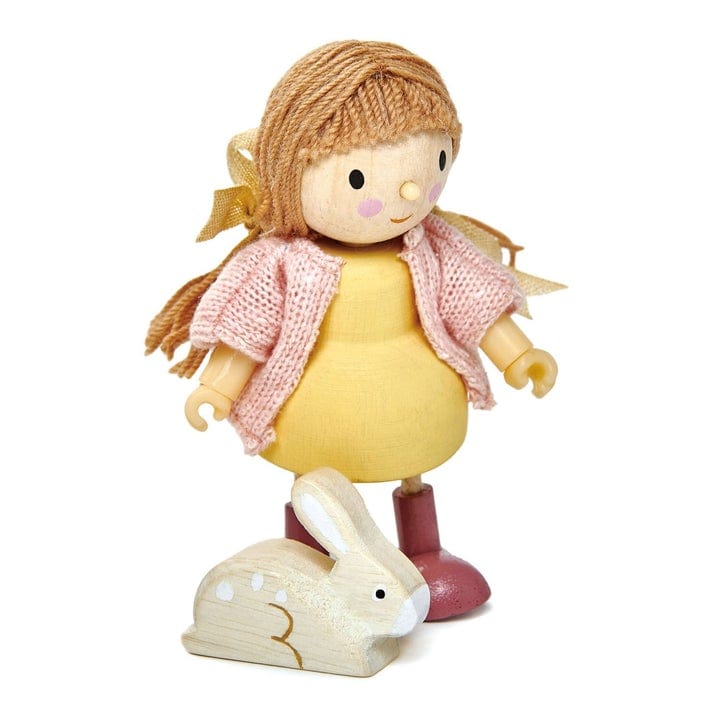 Amy and her Rabbit - Biddle and Bop-Dollhouse Dolls-Tender Leaf Toys
