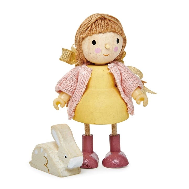 Amy and her Rabbit - Biddle and Bop-Dollhouse Dolls-Tender Leaf Toys