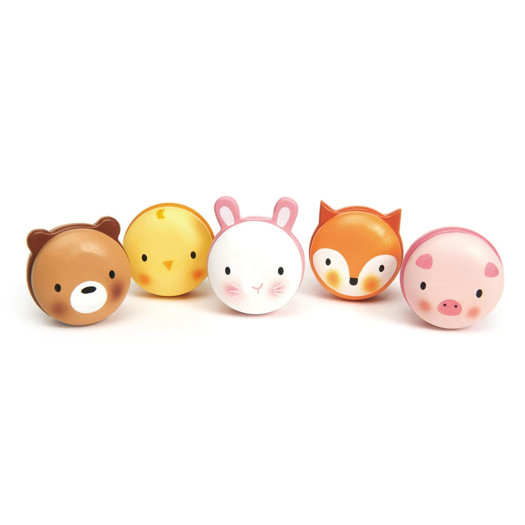 Animal Macarons Wooden Play Toy - Biddle and Bop-Play Kitchen Food-Tender Leaf Toys