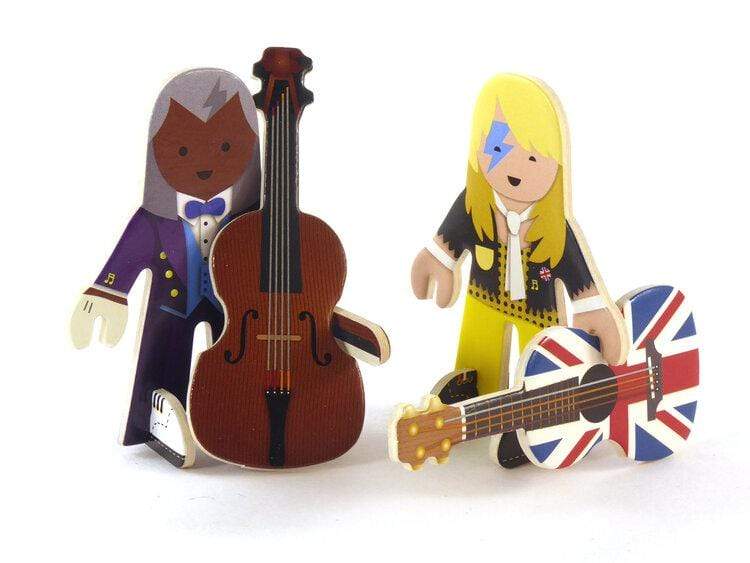 Artist & Performers Eco Friendly Character Playset - Biddle and Bop-Toys-Playpress Toys
