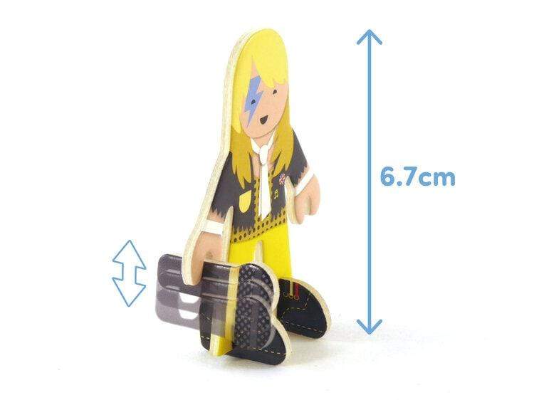 Artist & Performers Eco Friendly Character Playset - Biddle and Bop-Toys-Playpress Toys