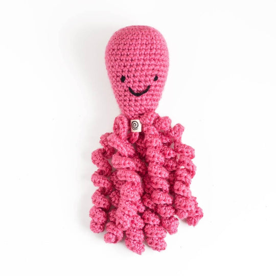 BabyOctopus: Weighted Crochet Lovie -  Evie