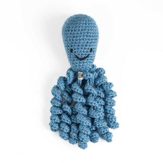 BabyOctopus: Weighted Crochet Lovie -  Finn