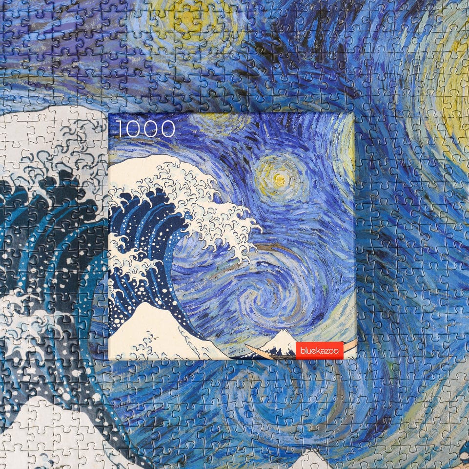 STARRY WAVE — 1,000-piece Jigsaw Puzzle Featuring Van Gogh's 'Starry N –  Biddle and Bop