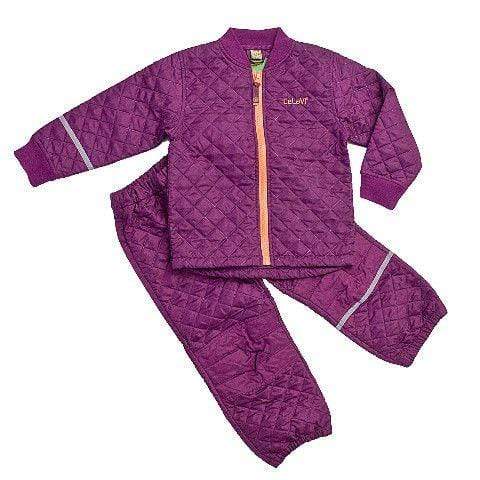 Quilted Thermal Set: Lilac Gear  at Biddle and Bop