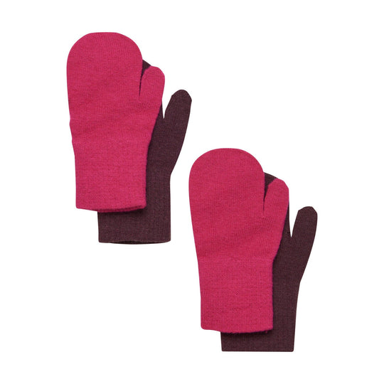 Magic Mittens Wool Blend 2 Pack: Pink