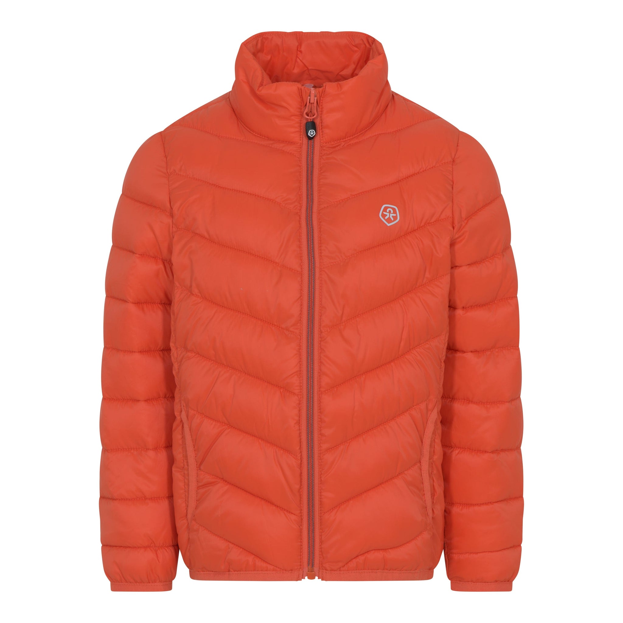 Red lightweight padded jacket on sale