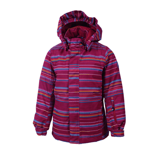 Donja Snow Jacket: Raspberry
